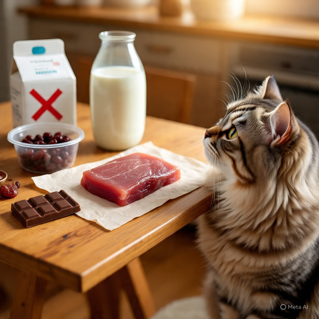 Comida caseira para gatos