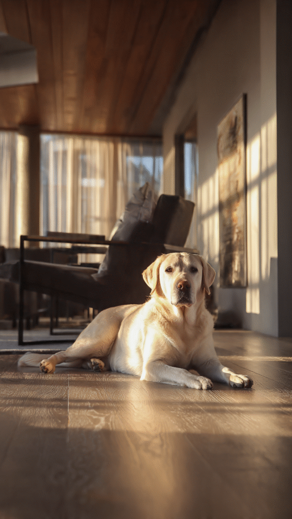 por que os cachorros correm em círculos antes de deitar