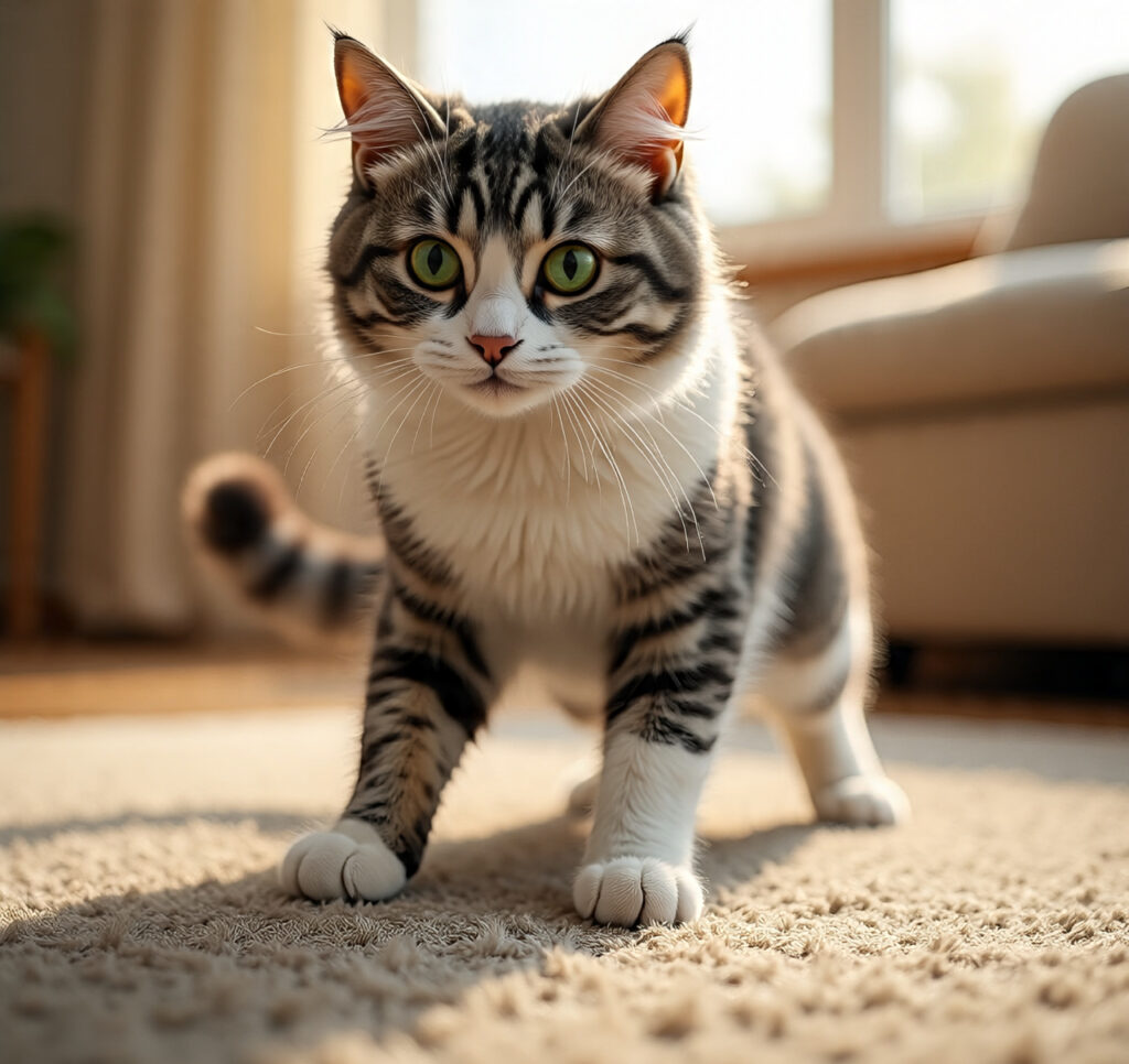 Gatos Amassando com as Patas