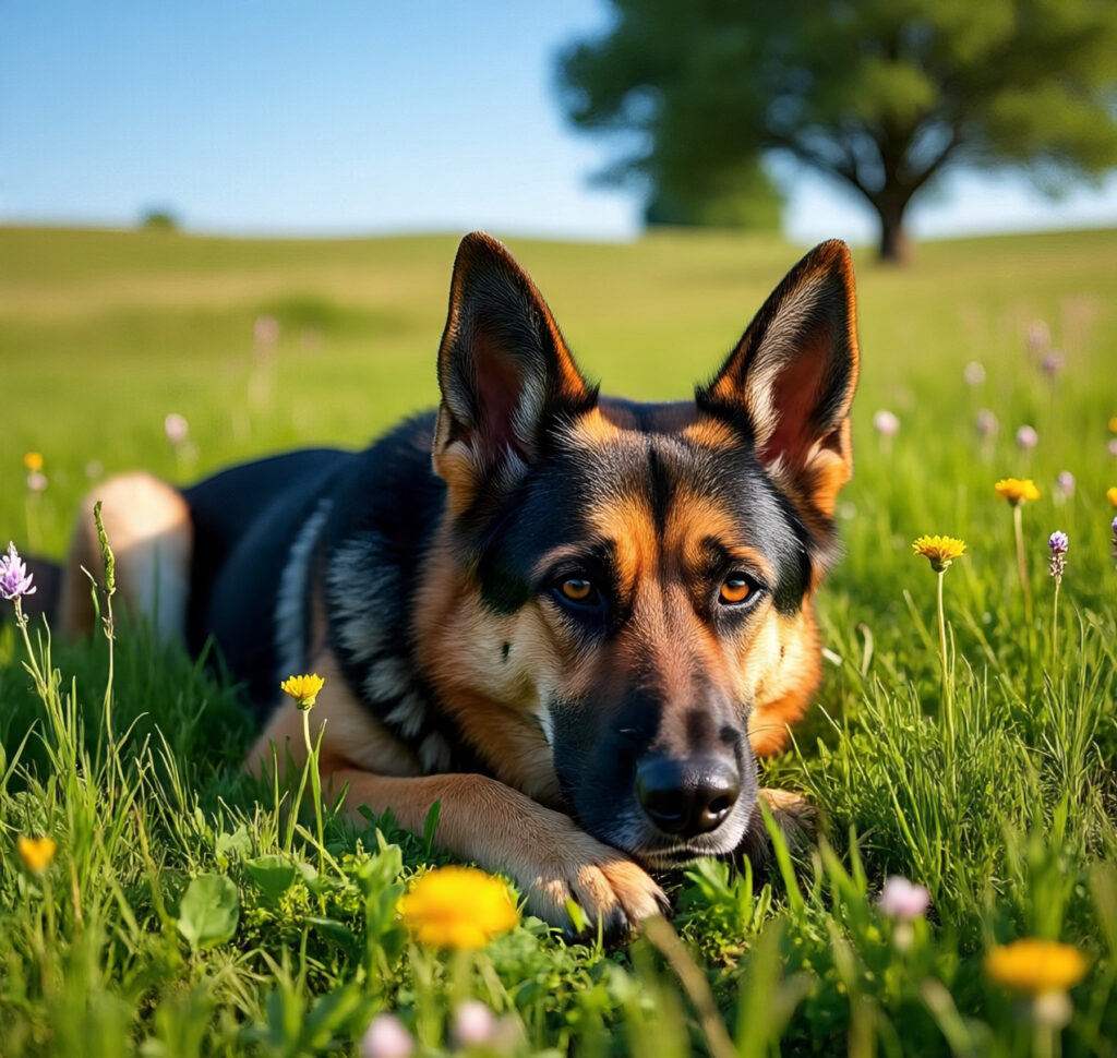 por que os cachorros correm em círculos antes de deitar