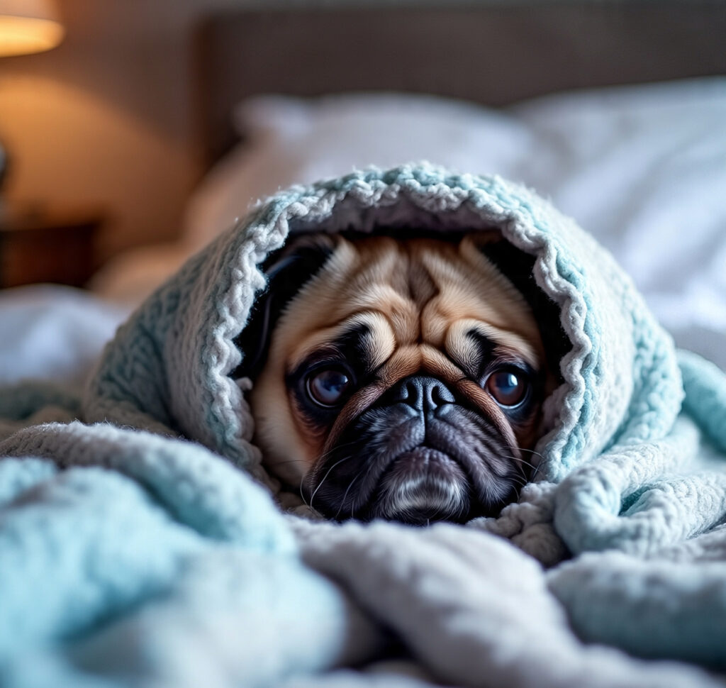 Problemas respiratórios em pugs