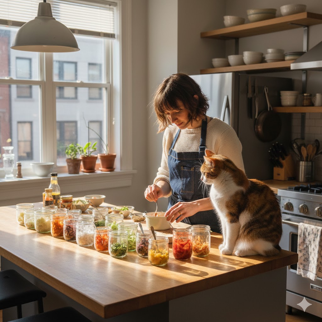 Comida natural para gatos