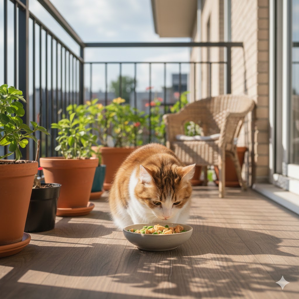 Comida natural para gatos