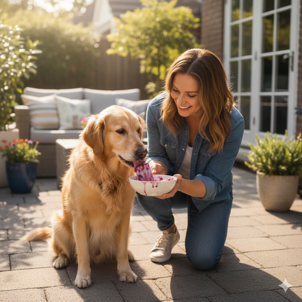 Sorvete para cachorro