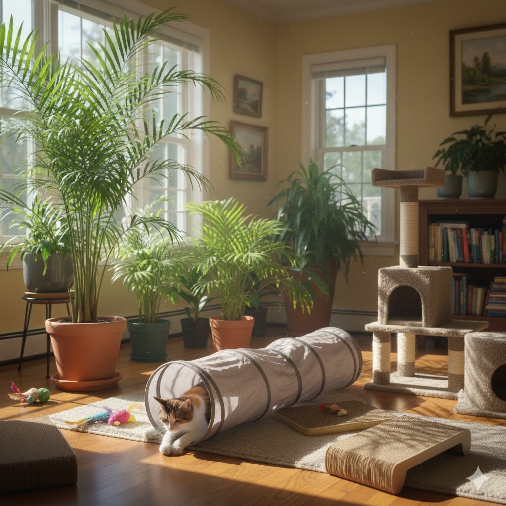 plantas que são tóxicas para gatos