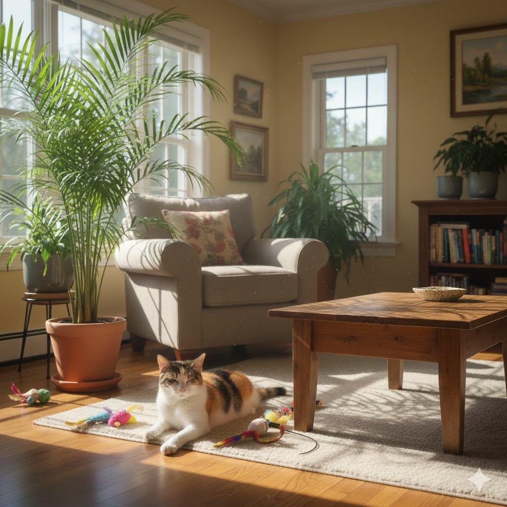 plantas que são tóxicas para gatos: Espécies que são ótimas para o lar