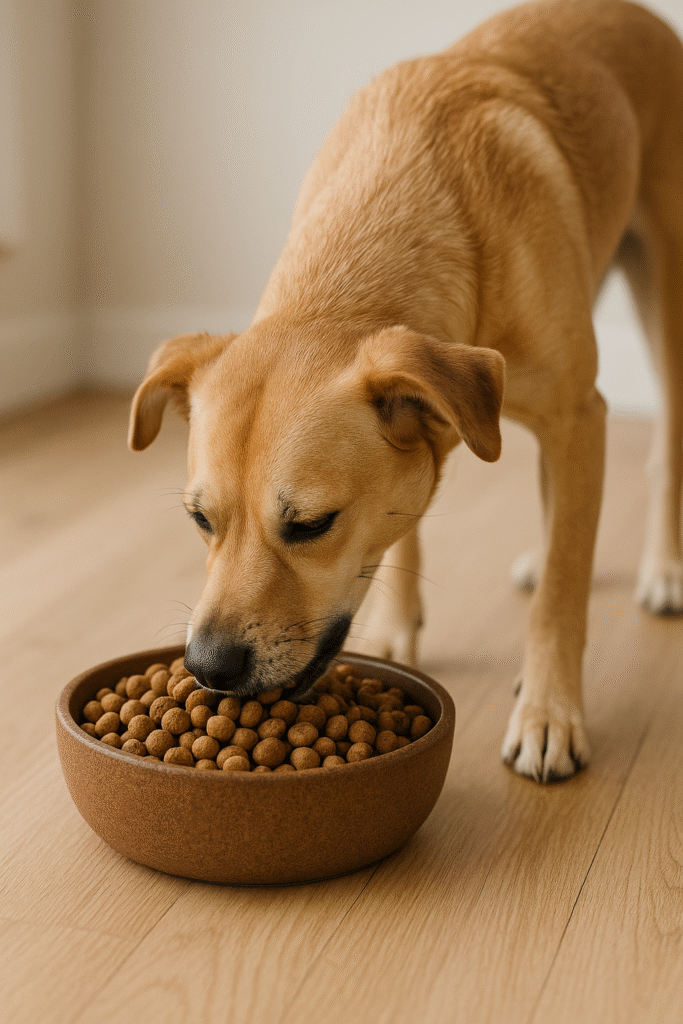 A imagem atual não possui texto alternativo. O nome do arquivo é: Pet-comendo-racao.png