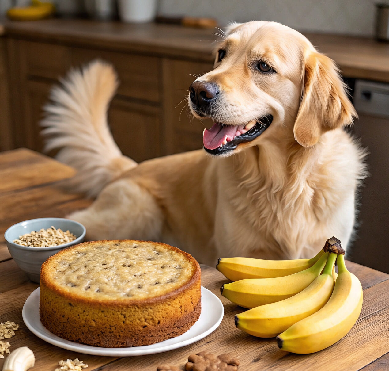 Bolo caseiro para cachorro