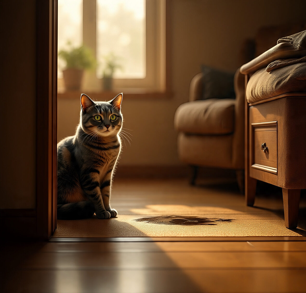Gatos proteção silenciosa