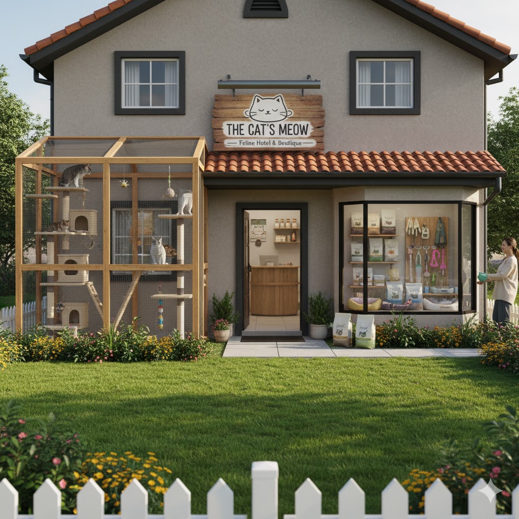 preço médio de hotel para gatos